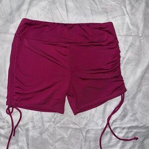 Women's Magenta Shorts